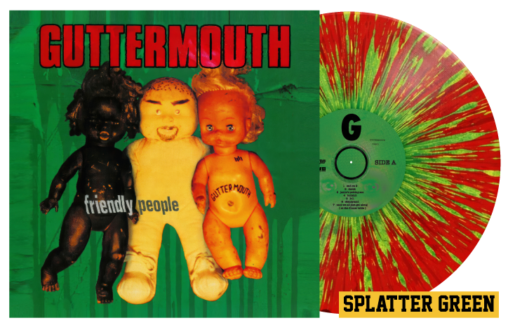 GUTTERMOUTHレコード friendlypeople-